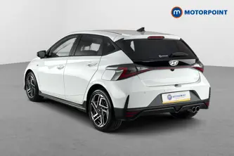 Hyundai I20 N Line S Manual Petrol Hatchback - Stock Number (1664329) - Drivers side rear corner