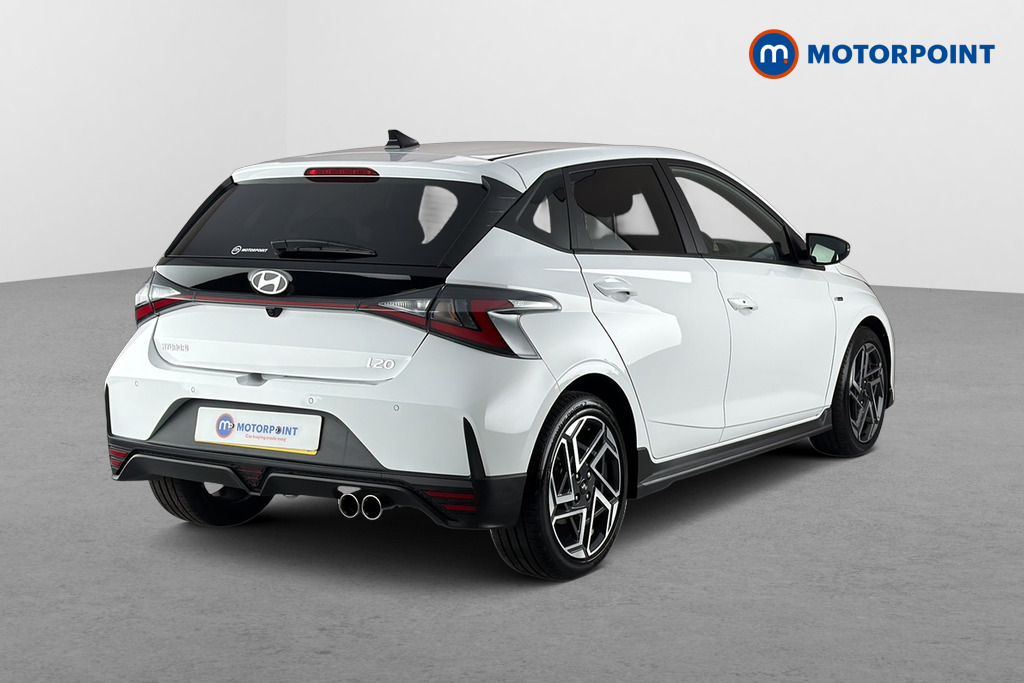 Hyundai I20 N Line S Manual Petrol Hatchback - Stock Number (1664329) - Passenger side rear corner