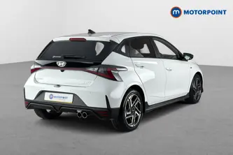 Hyundai I20 N Line S Manual Petrol Hatchback - Stock Number (1664329) - Passenger side rear corner