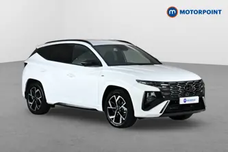 Hyundai Tucson N Line Automatic Petrol-Electric Hybrid SUV - Stock Number (1664360) - Drivers side front corner