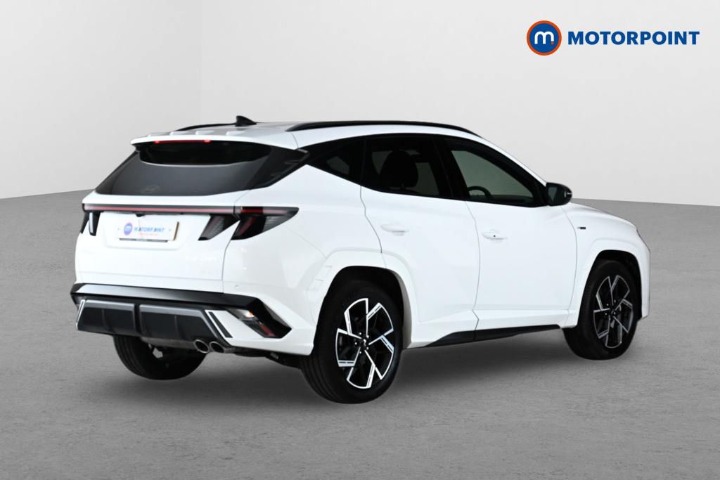 Hyundai Tucson N Line Automatic Petrol-Electric Hybrid SUV - Stock Number (1664360) - Drivers side rear corner