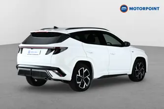 Hyundai Tucson N Line Automatic Petrol-Electric Hybrid SUV - Stock Number (1664360) - Drivers side rear corner