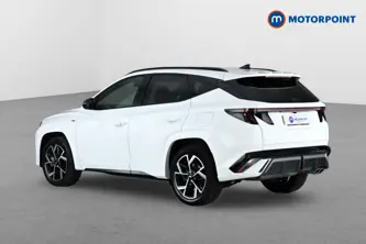 Hyundai Tucson N Line Automatic Petrol-Electric Hybrid SUV - Stock Number (1664360) - Passenger side rear corner
