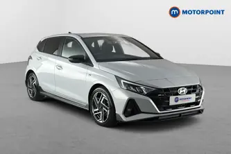 Hyundai I20 N Line S Manual Petrol Hatchback - Stock Number (1664556) - Drivers side front corner