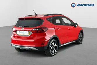 Ford Fiesta Active X Automatic Petrol Hatchback - Stock Number (1664669) - Passenger side rear corner