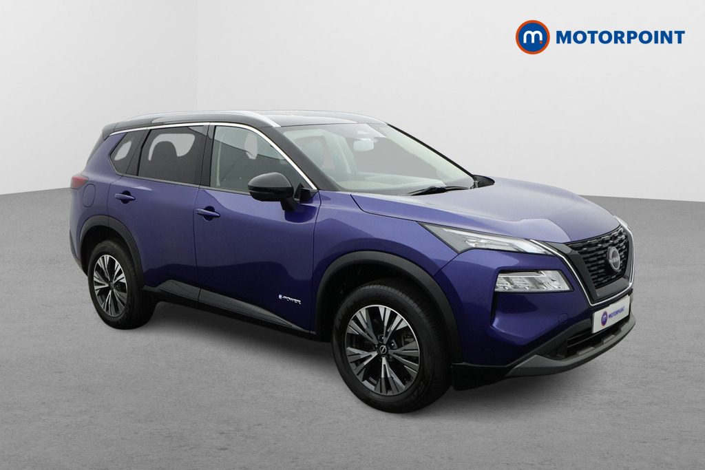 Nissan X-Trail N-Connecta Automatic Petrol-Electric Hybrid SUV - Stock Number (1631284) - Drivers side front corner