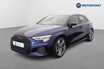 Audi A3 Black Edition Automatic Petrol Hatchback - Stock Number (1634462) - Passenger side front corner