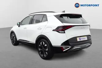 KIA Sportage 4 Automatic Petrol Plug-In Hybrid SUV - Stock Number (1652198) - Passenger side rear corner
