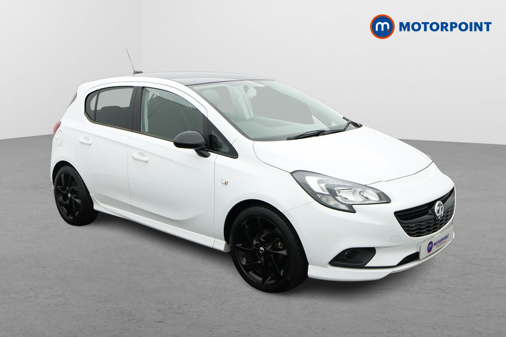 Vauxhall Corsa Sri Vx-Line Nav Black Manual Petrol Hatchback - Stock Number (1655460) - Drivers side front corner