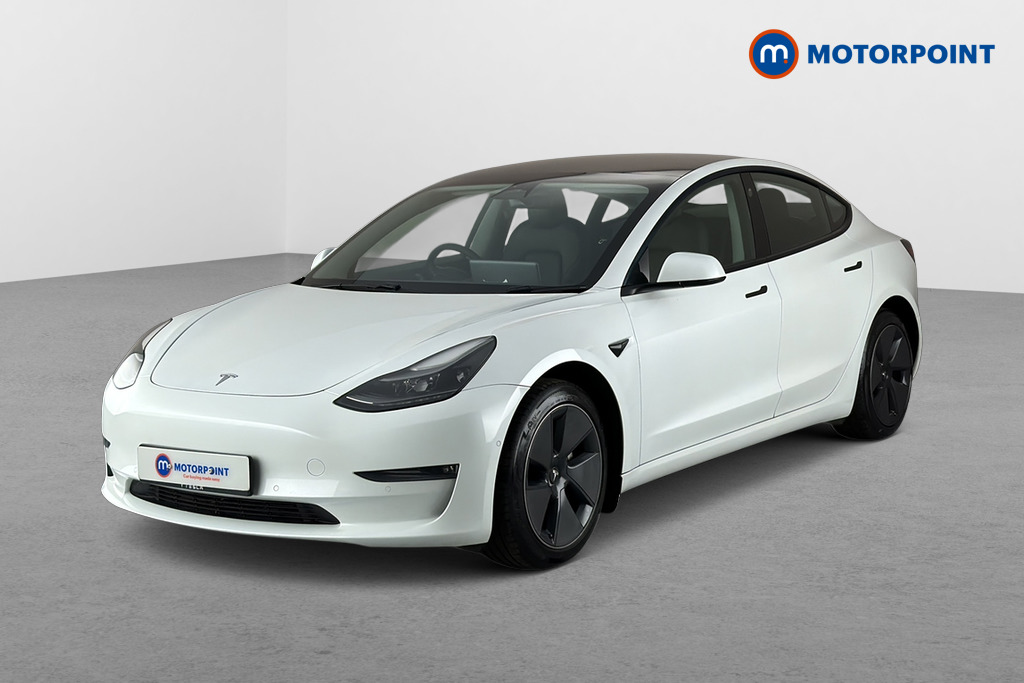 Tesla Model 3 Long Range Automatic Electric Saloon - Stock Number (1657655) - Passenger side front corner