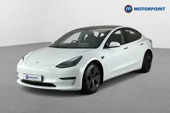 Tesla Model 3 Long Range Automatic Electric Saloon - Stock Number (1657655) - Passenger side front corner