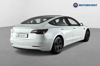Tesla Model 3 Long Range Automatic Electric Saloon - Stock Number (1657655) - Passenger side rear corner
