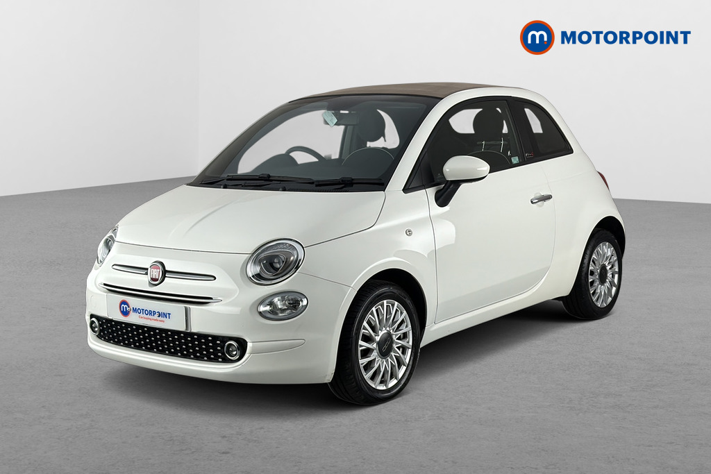 Fiat 500 Lounge Manual Petrol Convertible - Stock Number (1659471) - Passenger side front corner