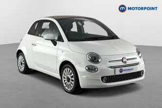 Fiat 500 Lounge Manual Petrol Convertible - Stock Number (1659471) - Drivers side front corner