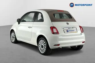 Fiat 500 Lounge Manual Petrol Convertible - Stock Number (1659471) - Drivers side rear corner