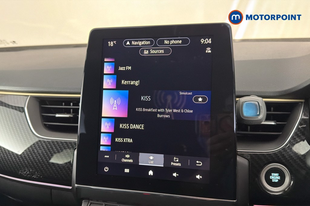 Renault Arkana Engineered Automatic Petrol-Electric Hybrid SUV - Stock Number (1659982) - 9th supplementary image
