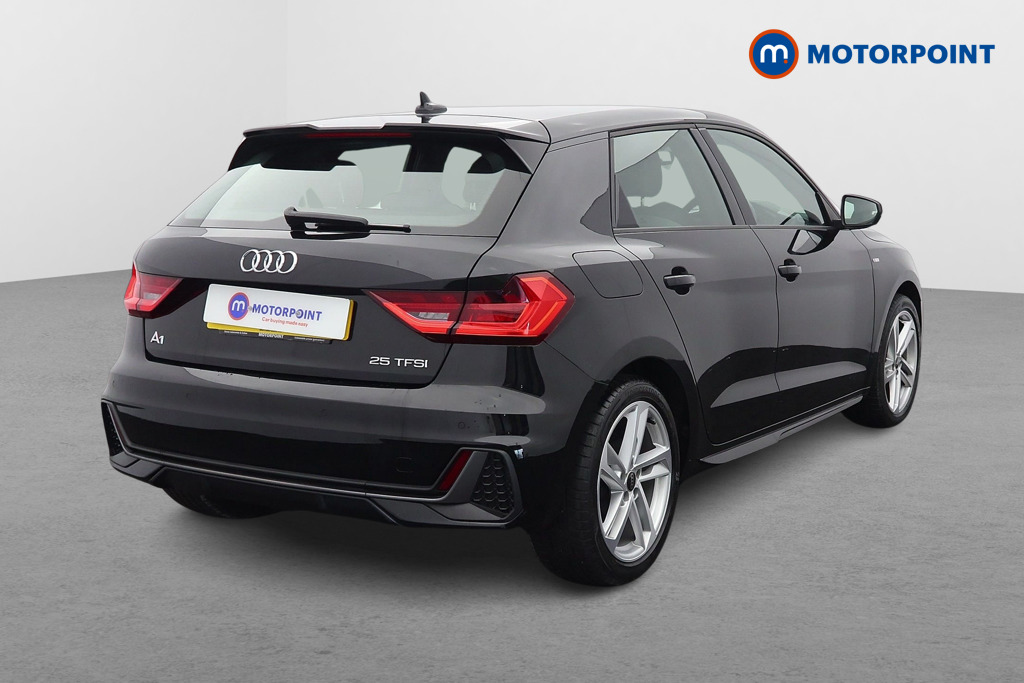 Audi A1 S Line Manual Petrol Hatchback - Stock Number (1660486) - Drivers side rear corner