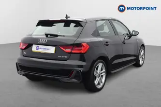 Audi A1 S Line Manual Petrol Hatchback - Stock Number (1660486) - Drivers side rear corner