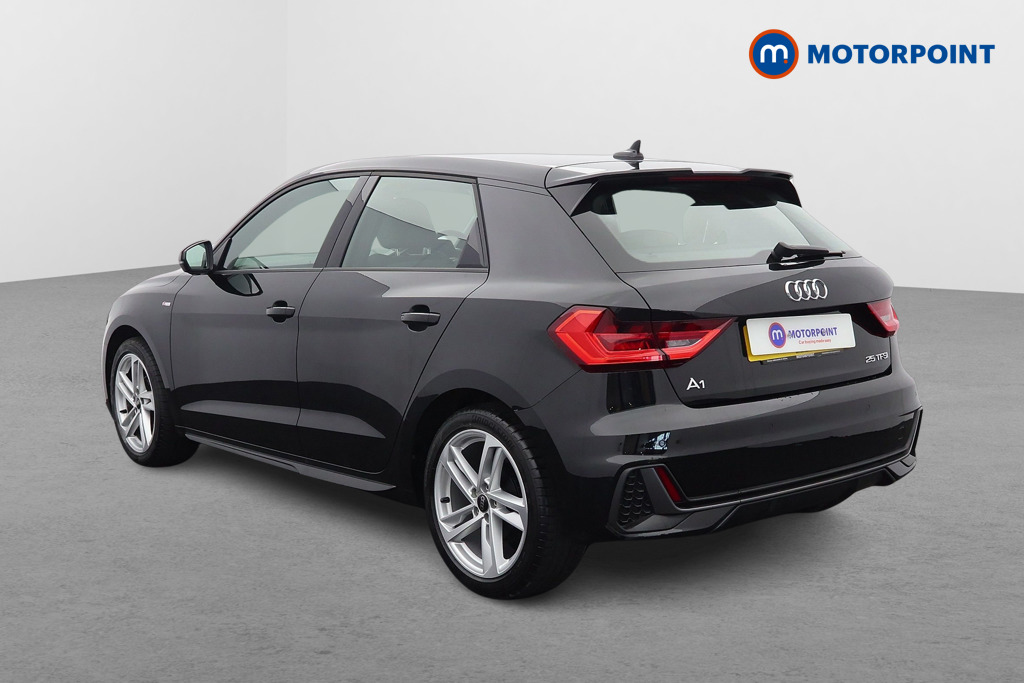 Audi A1 S Line Manual Petrol Hatchback - Stock Number (1660486) - Passenger side rear corner