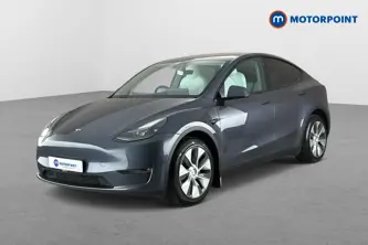Tesla Model Y Long Range Automatic Electric SUV - Stock Number (1660941) - Passenger side front corner