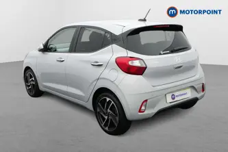 Hyundai I10 Premium Manual Petrol Hatchback - Stock Number (1660985) - Passenger side rear corner