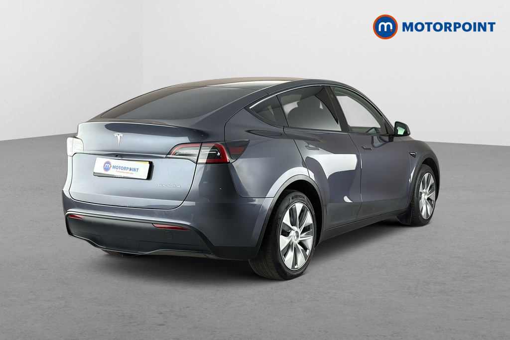 Tesla Model Y Long Range Automatic Electric SUV - Stock Number (1662220) - Passenger side rear corner