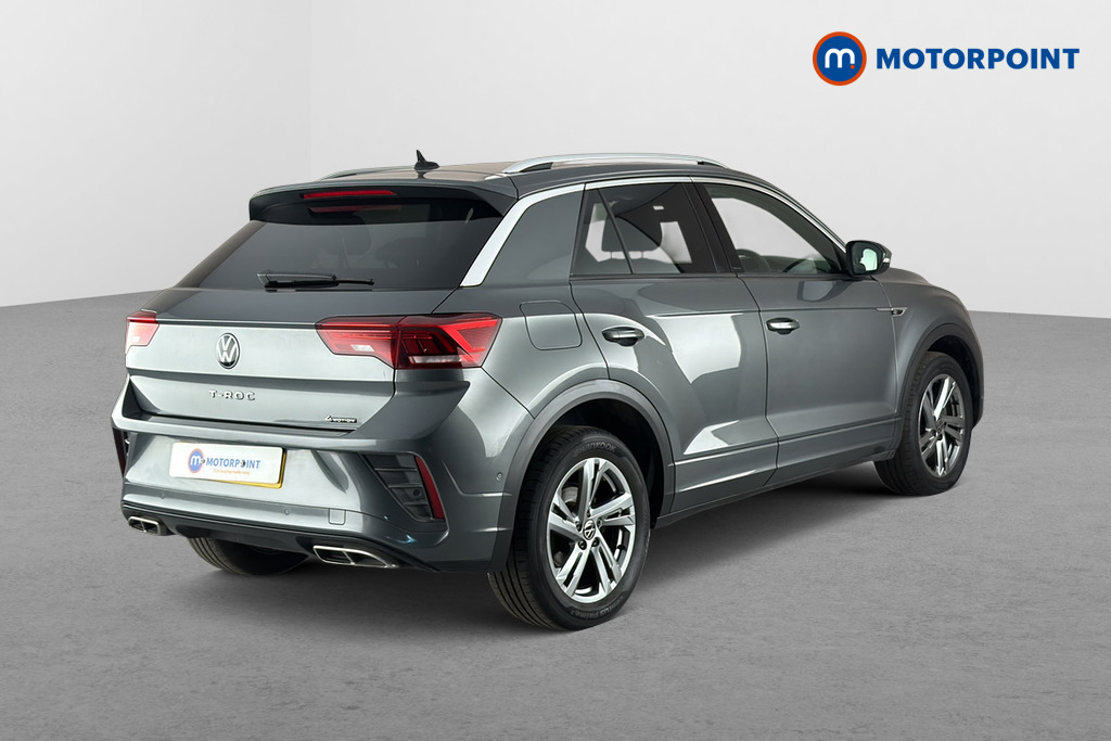 Volkswagen T-Roc R-Line Automatic Petrol SUV - Stock Number (1662585) - Passenger side rear corner