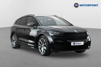 Skoda Enyaq Sportline Plus Automatic Electric SUV - Stock Number (1662726) - Drivers side front corner