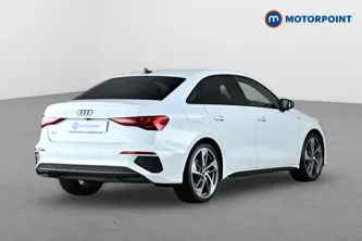 Audi A3 Black Edition Automatic Petrol Saloon - Stock Number (1664238) - Drivers side rear corner