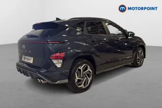 Hyundai Kona N Line Manual Petrol SUV - Stock Number (1664678) - Passenger side rear corner