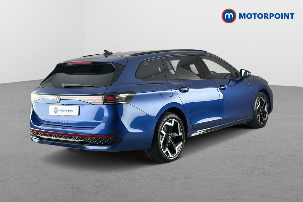 Volkswagen Passat R-Line Automatic Petrol Plug-In Hybrid Estate - Stock Number (1665234) - Passenger side rear corner