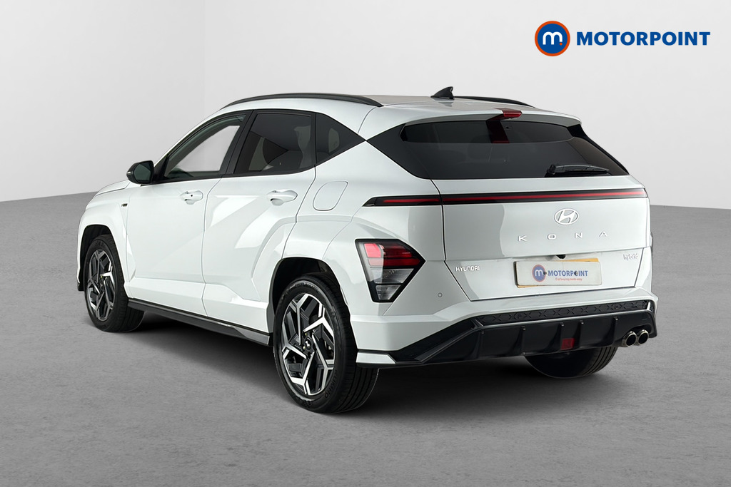 Hyundai Kona N Line Automatic Petrol-Electric Hybrid SUV - Stock Number (1665378) - Drivers side rear corner