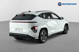 Hyundai Kona N Line Automatic Petrol-Electric Hybrid SUV - Stock Number (1665378) - Passenger side rear corner