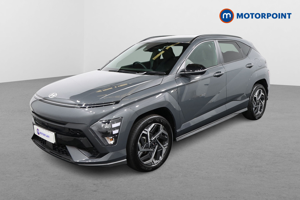 Hyundai Kona N Line Automatic Petrol-Electric Hybrid SUV - Stock Number (1665498) - Passenger side front corner