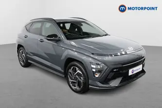 Hyundai Kona N Line Automatic Petrol-Electric Hybrid SUV - Stock Number (1665498) - Drivers side front corner