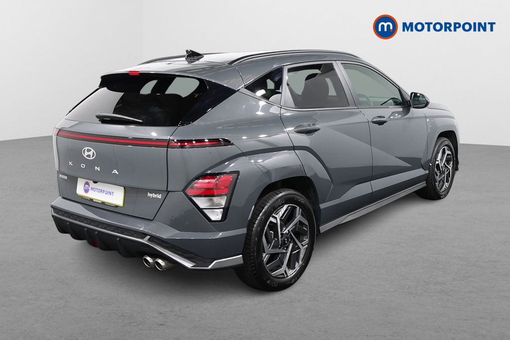 Hyundai Kona N Line Automatic Petrol-Electric Hybrid SUV - Stock Number (1665498) - Drivers side rear corner