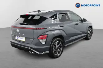 Hyundai Kona N Line Automatic Petrol-Electric Hybrid SUV - Stock Number (1665498) - Drivers side rear corner