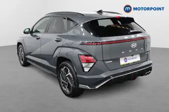 Hyundai Kona N Line Automatic Petrol-Electric Hybrid SUV - Stock Number (1665498) - Passenger side rear corner