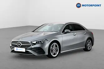 Mercedes-Benz A Class Amg Line Automatic Petrol Saloon - Stock Number (1665756) - Passenger side front corner