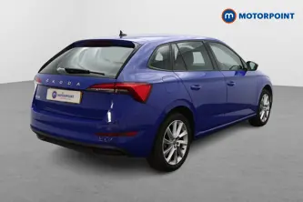 Skoda Scala Se L Manual Petrol Hatchback - Stock Number (1657784) - Drivers side rear corner