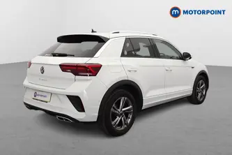 Volkswagen T-Roc R-Line Manual Petrol SUV - Stock Number (1658346) - Drivers side rear corner