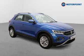 Volkswagen T-Roc Life Manual Petrol SUV - Stock Number (1659418) - Drivers side front corner