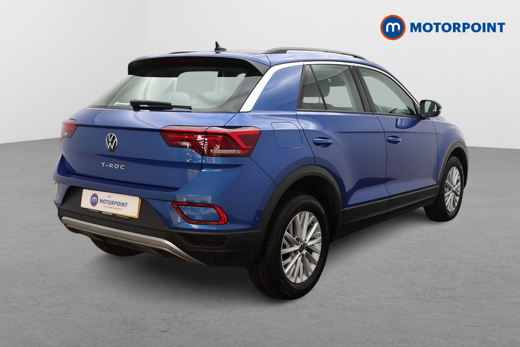Volkswagen T-Roc Life Manual Petrol SUV - Stock Number (1659418) - Drivers side rear corner
