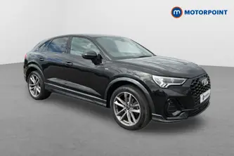 Audi Q3 Black Edition Manual Petrol SUV - Stock Number (1660599) - Drivers side front corner