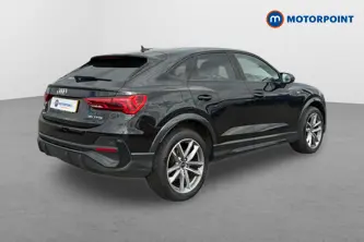 Audi Q3 Black Edition Manual Petrol SUV - Stock Number (1660599) - Drivers side rear corner