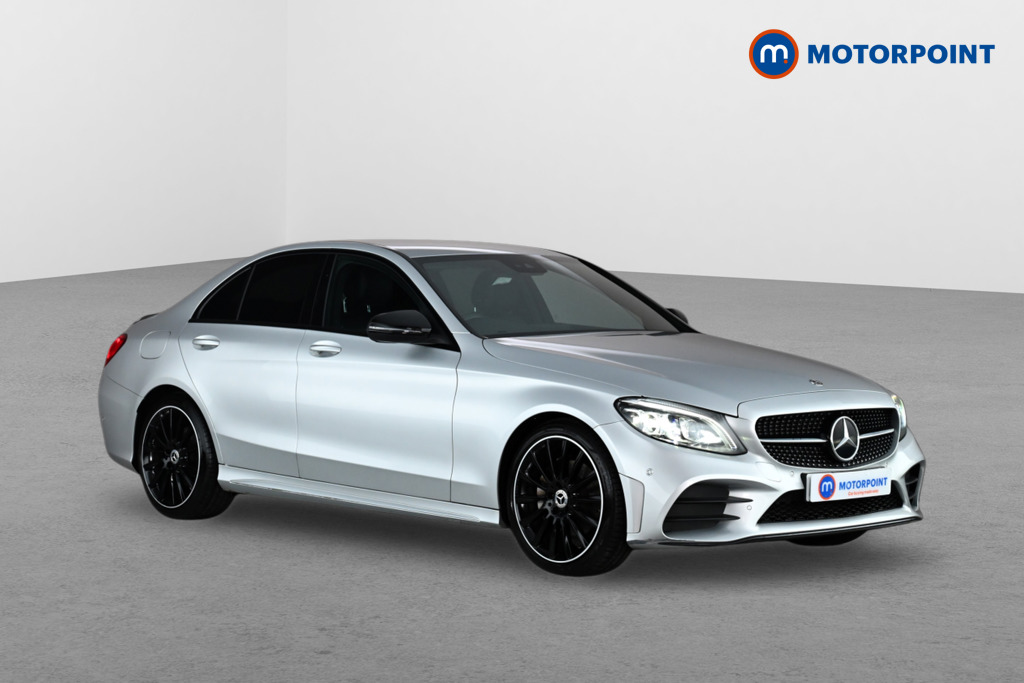 Mercedes-Benz C Class Amg Line Night Edition Automatic Diesel Saloon - Stock Number (1662920) - Drivers side front corner