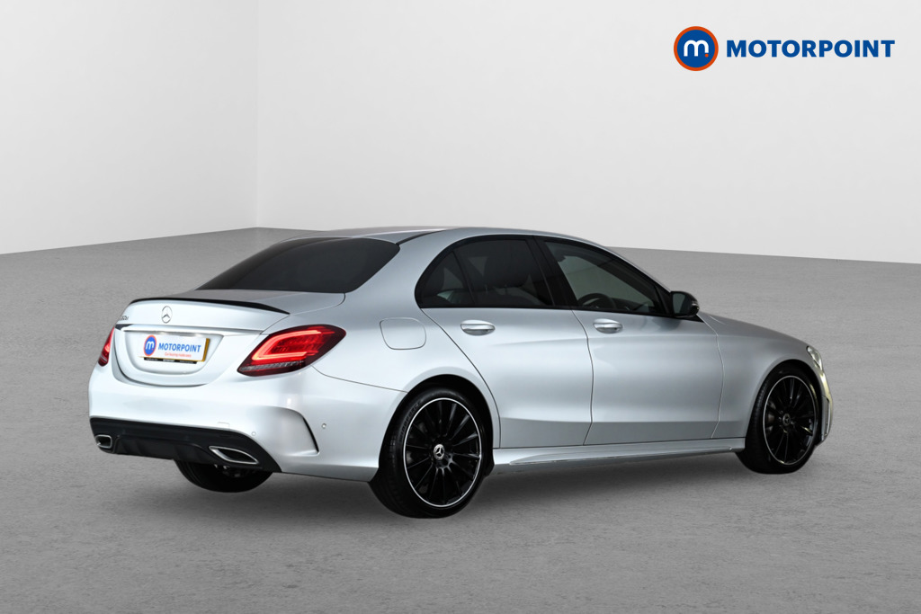 Mercedes-Benz C Class Amg Line Night Edition Automatic Diesel Saloon - Stock Number (1662920) - Drivers side rear corner