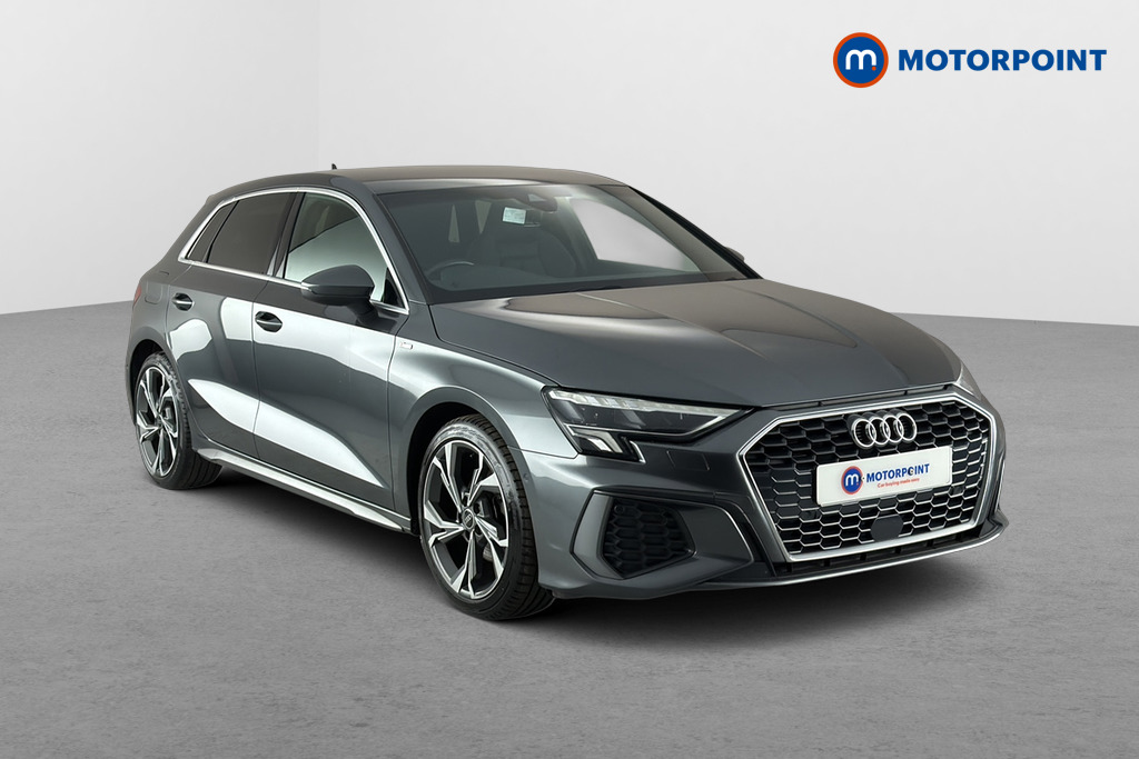 Audi A3 S Line Automatic Petrol Hatchback - Stock Number (1664043) - Drivers side front corner