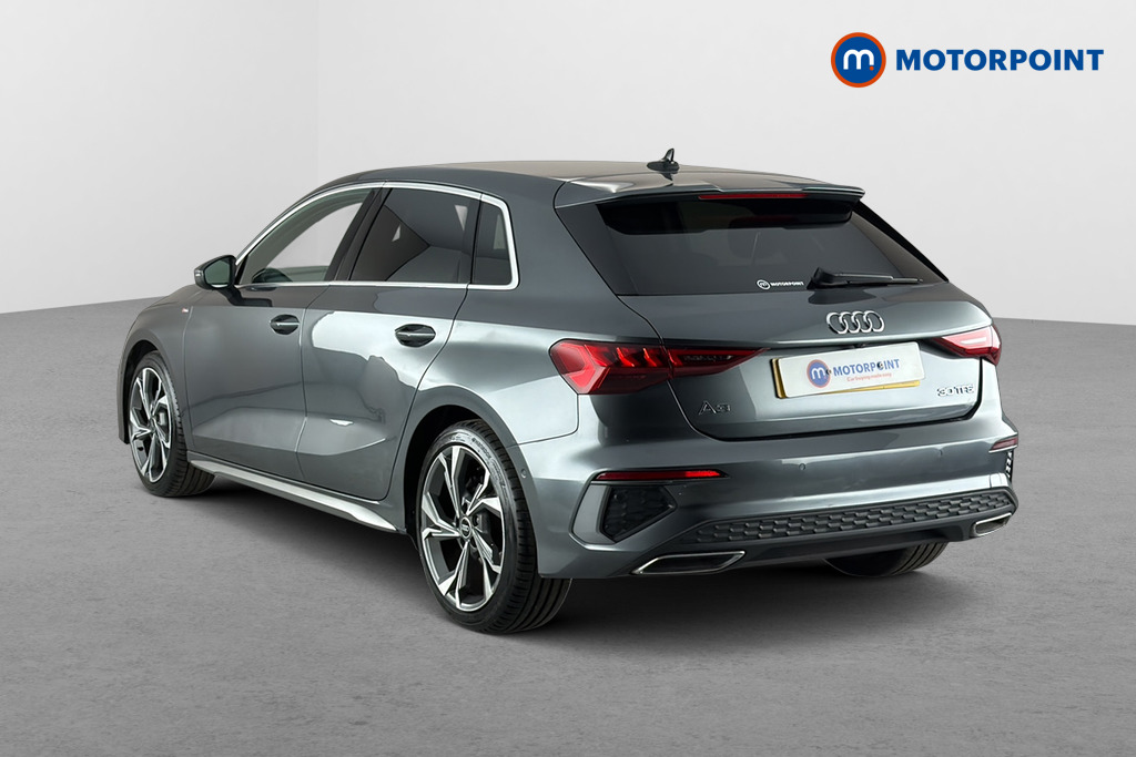 Audi A3 S Line Automatic Petrol Hatchback - Stock Number (1664043) - Drivers side rear corner