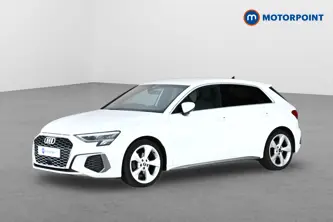 Audi A3 S Line Manual Petrol Hatchback - Stock Number (1664154) - Passenger side front corner
